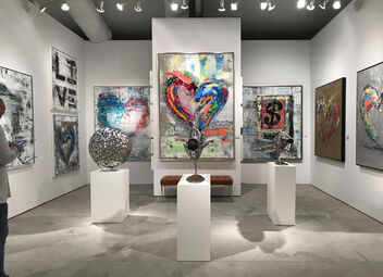 The Lawley Art Group at Art Wynwood 2019, installation view