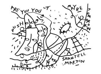 Shantell Martin, ‘Sea Sea’, 2014