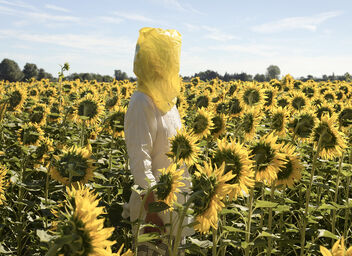 Elina Brotherus, ‘Portrait Series (Gelbe Musik with Sunflowers)’, 2016