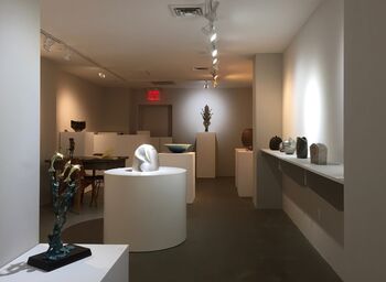 Gold and Silver Waves: Contemporary Japanese Metalwork, installation view