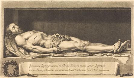 Nicolas de Plattemontagne after Philippe de Champaigne, ‘The Body of Christ’, 1654