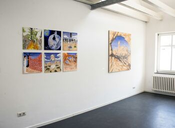 Group Exhibition - Spring 2017, installation view