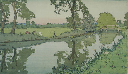 Frank Morley Fletcher, ‘Wiston River’, circa 1900-1905