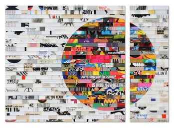 James Verbicky, ‘Citta Samtana Diptych 219’, 2018