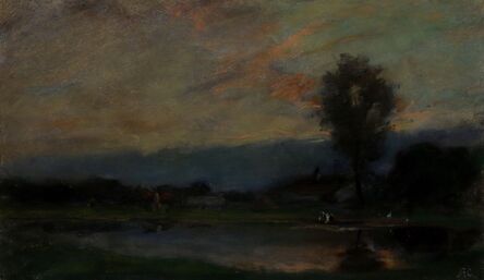 J. Frank Currier (Joseph Frank Currier), ‘Gloaming’, 1890