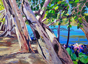 Sylvia Ditchburn, ‘Mapping Loam Island on the Ross No 9’, 2020