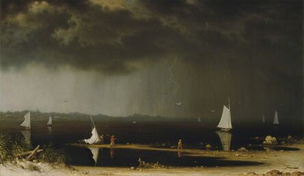 Martin Johnson Heade, ‘Thunder Storm on Narragansett Bay’, 1868