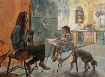 Yael Dryzin, ‘Mother and Daughter’, 2021