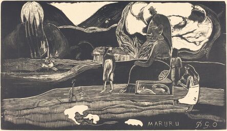 Paul Gauguin, ‘Maruru (Thank You)’