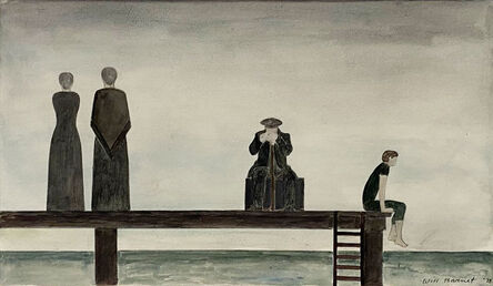 Will Barnet, ‘Study for Old Man’s Afternoon’, 1978