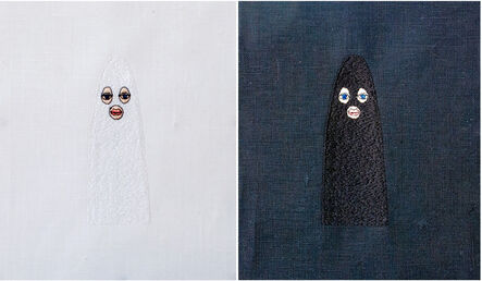 Kent Henricksen, ‘White Ghost/Black Ghost’, 2012