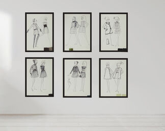 Karl Lagerfeld: The Artist, installation view