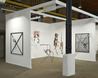GALERIE ESCOUGNOU-CETRARO at Art Brussels 2017, installation view