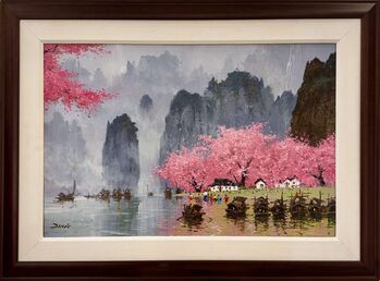 Uncle Zeng, ‘Peach Blossom Spring’, 2020