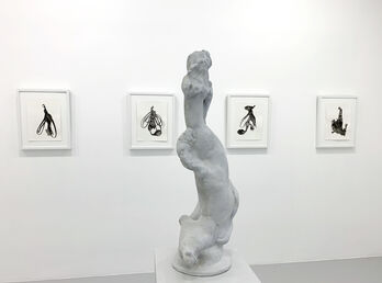 Arny Nadler: Firstlings: Sculptures + Works on Paper, installation view