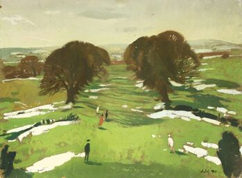 Robert Duckworth Greenham, ‘MELTING SNOW’