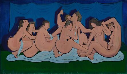 Wu Chen 武晨, ‘The Arranged Great Bathers 被安排好的大浴女’, 2015
