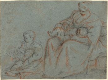 Gerolamo Bassano, ‘Domestic Scene’