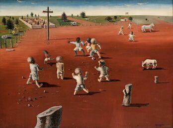 Cândido Portinari, ‘Futebol’, 1935
