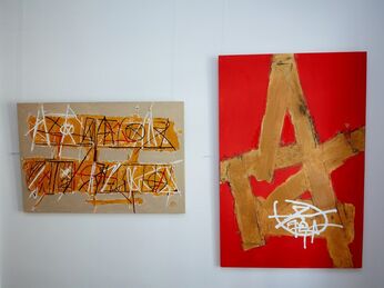 Miroslav Cipár: "Designer of Abstraction", installation view