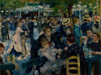 Pierre-Auguste Renoir, ‘Dance at Le Moulin de la Galette (Bal du moulin de la galette)’, 1876