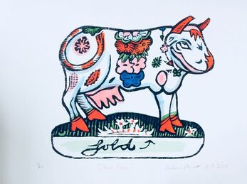 Andrew Mockett, ‘China Cow’, 2018