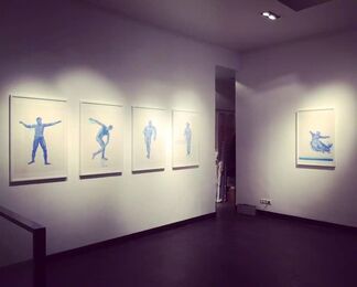 The Fan's Blue, installation view