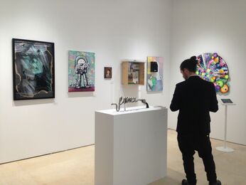 StolenSpace Gallery at SCOPE Miami Beach 2014, installation view