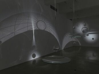 Tomás Saraceno, installation view