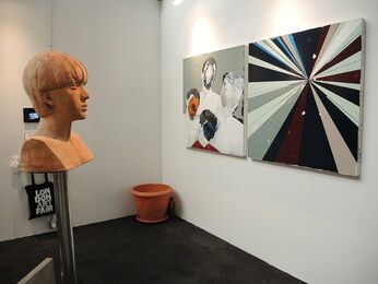 Yiri Arts at London Art Fair 2018, installation view