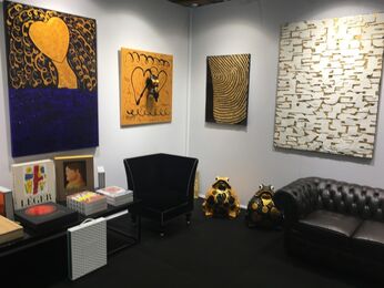 Borabeau Art Gallery at Art Up! Lille 2018, installation view