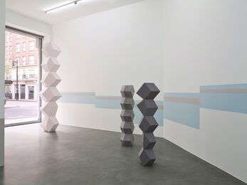 Angela Bulloch: New Wave Digits, installation view