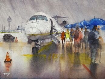 Thomas Bucci, ‘Wet on Arrival’, 2020