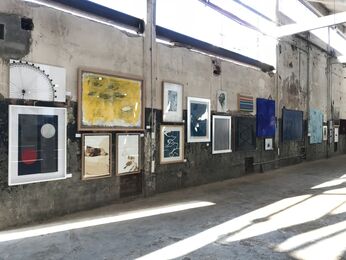 Exhibition at Hercules Brewery, installation view