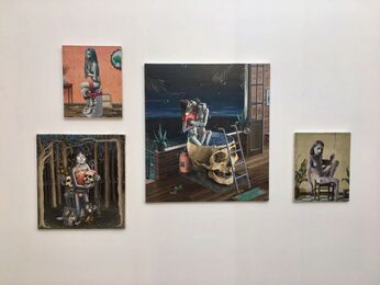 Galeria Senda at Art Brussels 2017, installation view