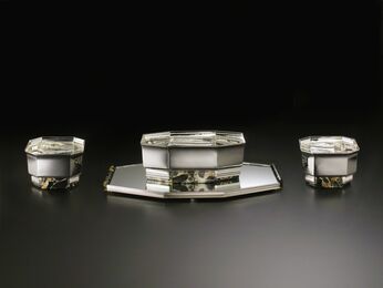 Cardeilhac, ‘Art Deco set of four centerpieces’, ca. 1930