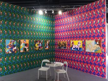 Galerie Kleindienst at VOLTA NY 2018, installation view