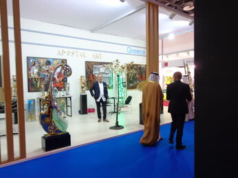 The Athens Gallery at Art Dubai 2016, installation view
