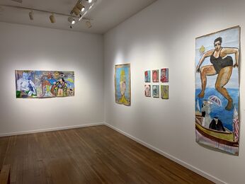 Geraldo Perez: Paintings, installation view