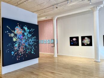 BIG DATA(networking the artworld), installation view