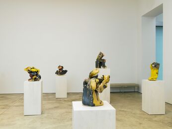 Lynda Benglis, installation view