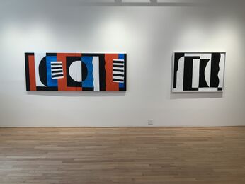 Janet Sawyer: Paintings, installation view