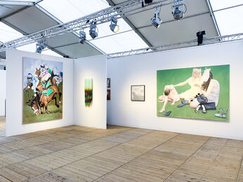 Kristin Hjellegjerde Gallery at Enter Art Fair, installation view