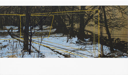 Andrew Mackenzie, ‘Snow Covered Ground, Field Edge, Tracks, Enclosure’, 2021
