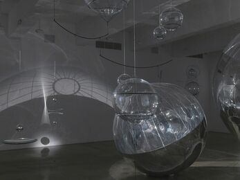 Tomás Saraceno, installation view