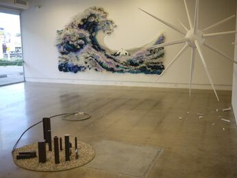 Sons and Daughters of the Sun and Stars: A Collaborative Project between Texas Christian University and Hiroshima City University, installation view