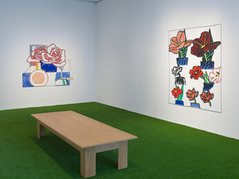Tom Wesselmann: Flowers, installation view