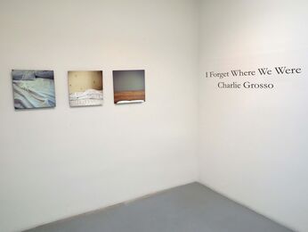 I Forget Where We Were, installation view
