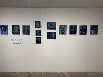 Shut The Fuck Up: A solo show by Irina Vladi, installation view