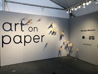 Jonathan Ferrara Gallery at Art on Paper New York 2019, installation view